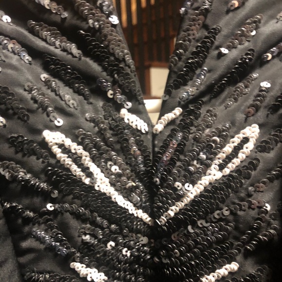 Nicole Miller Black Strapless Prom, Party, Cocktail Dress Read Description - Picture 5 of 13